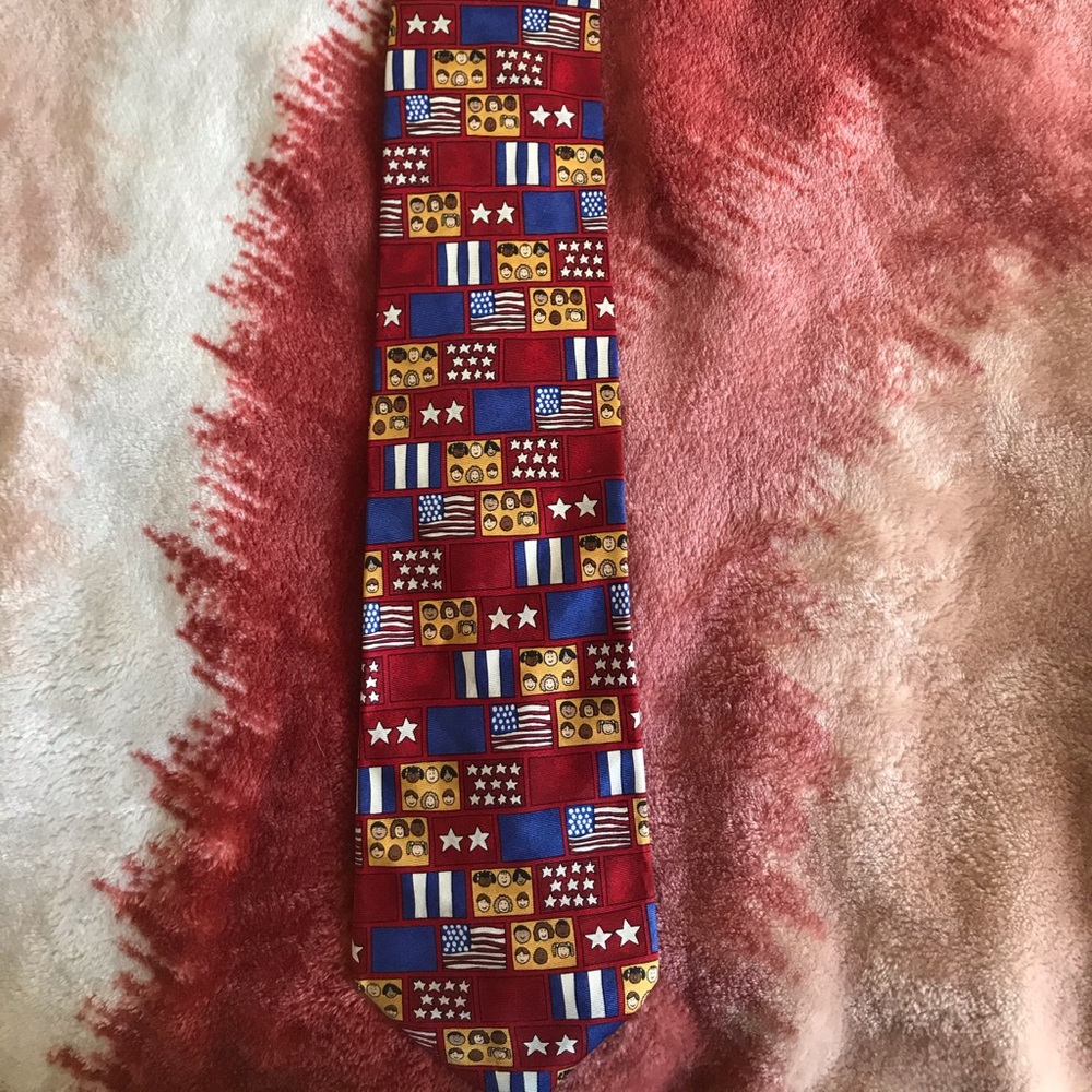 Men’s save the children USA tie